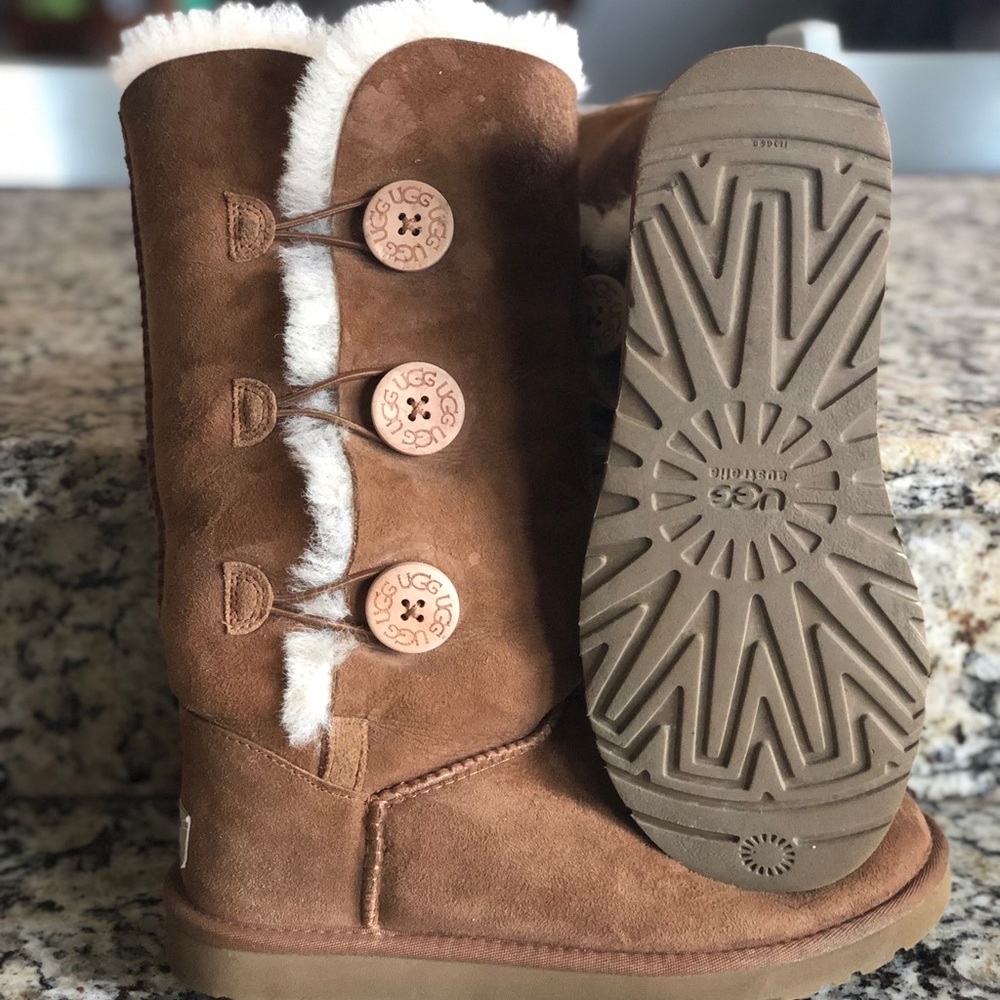 UGG Bailey Button Triplet Boots